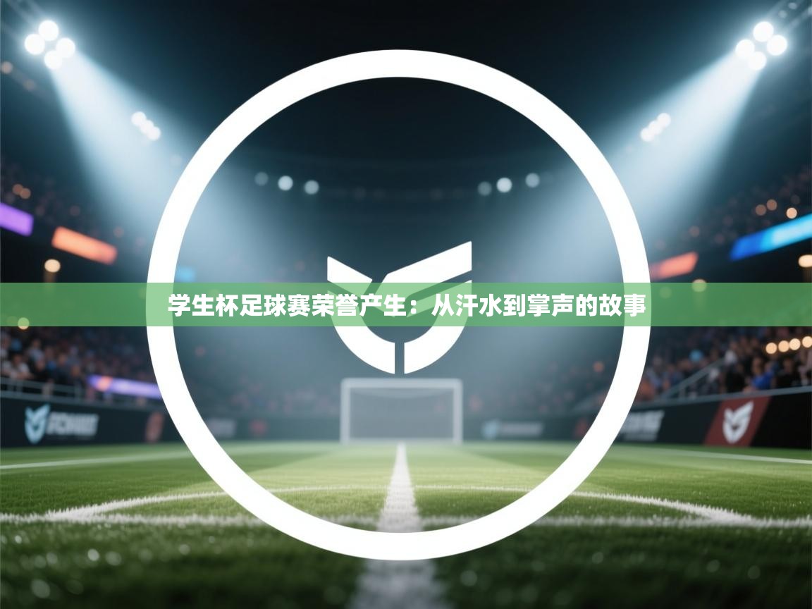 学生杯足球赛荣誉产生：从汗水到掌声的故事  第2张
